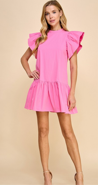 JILTU petite frill dress ピンク 0 JILTU petit frill dress