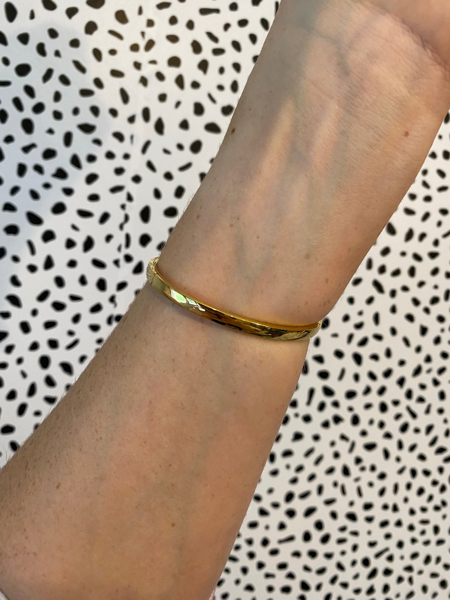 Inlay CZ Bangle