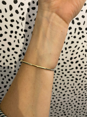 Gold & Glitter Nail Bracelet